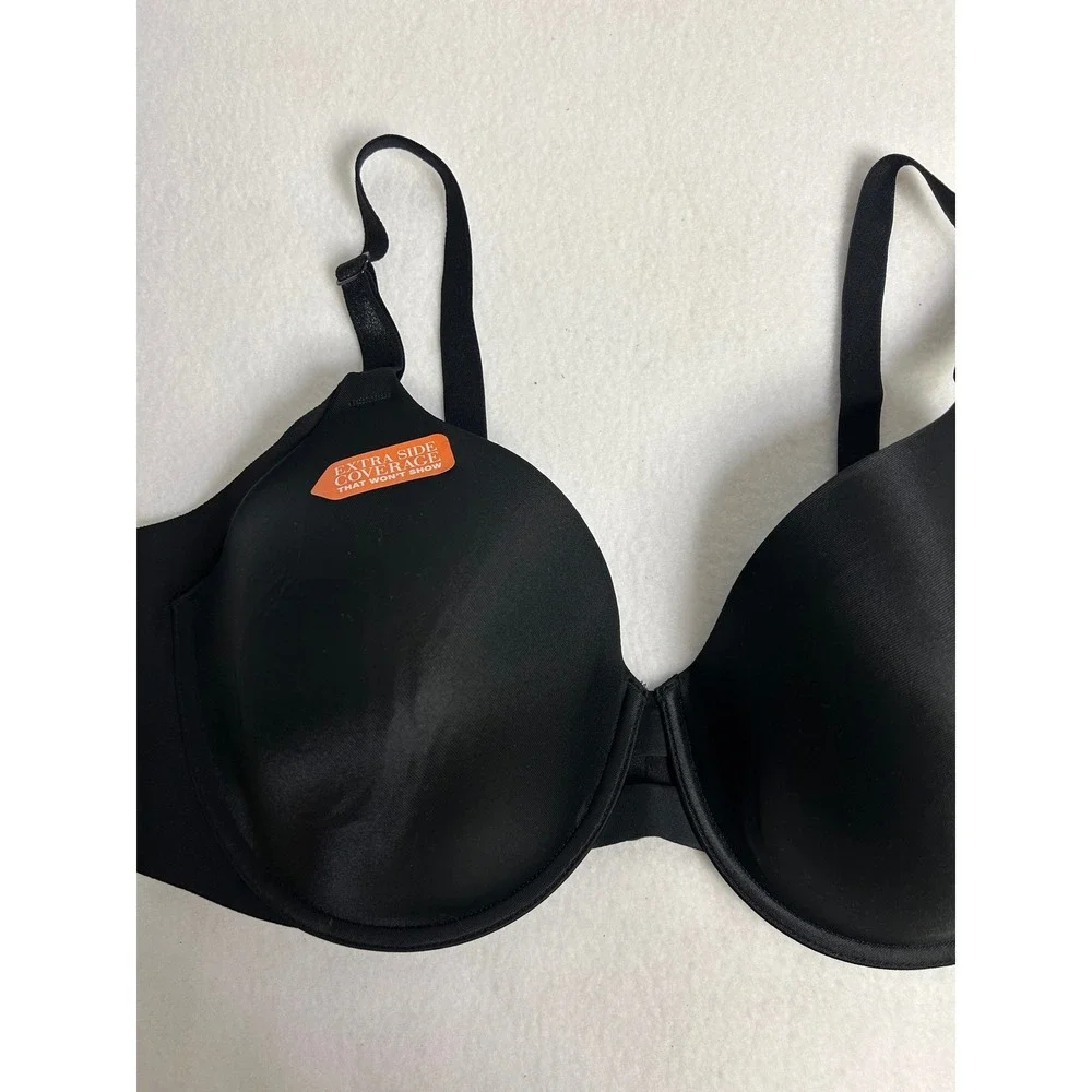 Smoothing‎ Minimalist Warner's Womens 40D Black Underarm Smoothing Underwire Bra